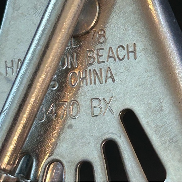 Hamilton Beach Model 78 Commercial Ice Cream Scoop White Handle Stainless Steel - Picture 5 of 6